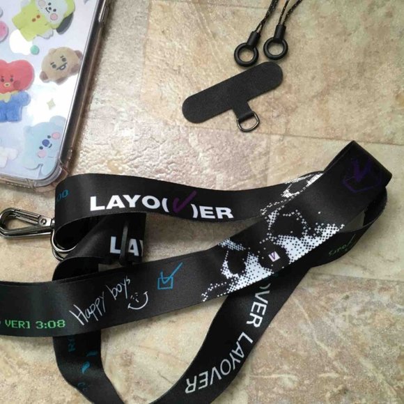 BTS LANDYARD VERSION SLOW DANCING BLACK ACCESORIES - Picture 3 of 4